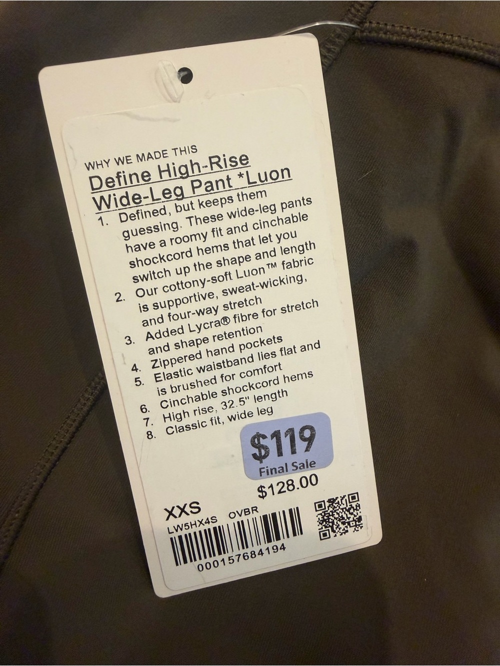 Lululemon Define High Rise Pant - Picture 4 of 4